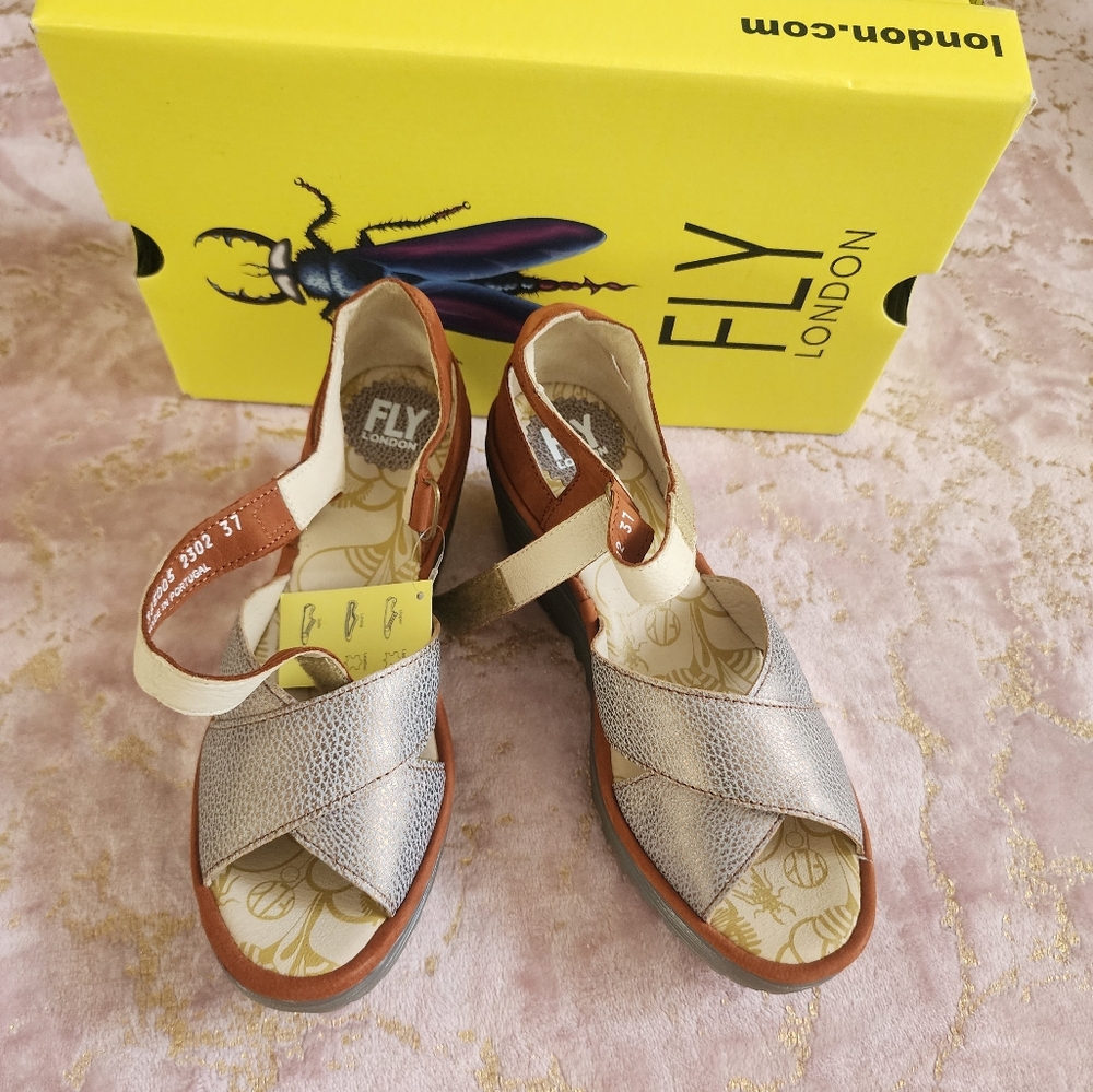 FLY LONDON | Women's Yent365 Wedge Sandal